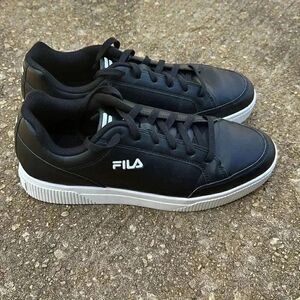 Fila Unlock Court Black Synthetic Lifestyle Sneakers Shoes Men’s Size 11